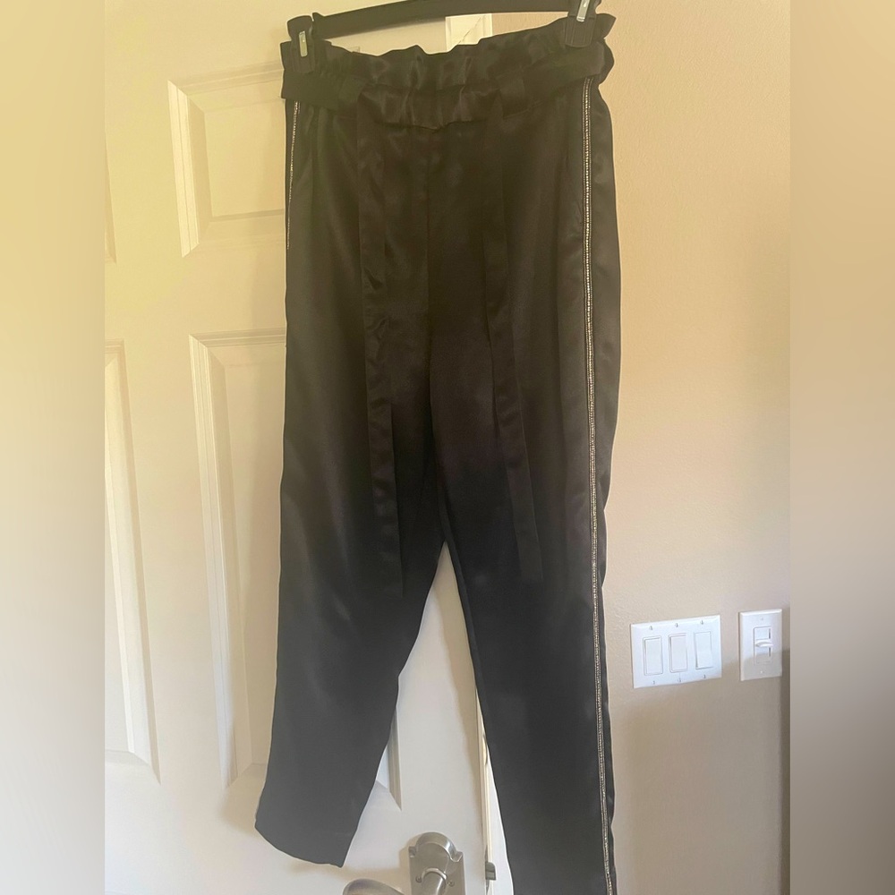 Embellished Express pants with Rhinestones